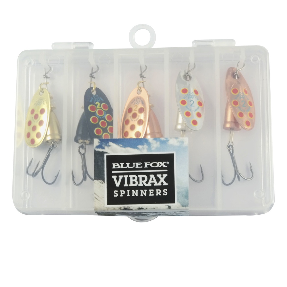Blue Fox Spinnerboks Vibrax 5stk