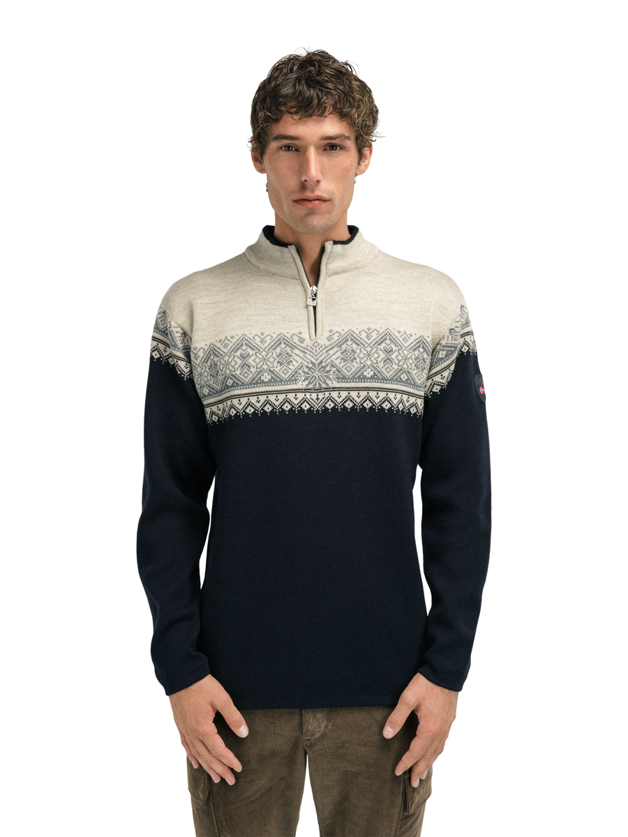 Dale of Norway Men's Moritz Sweater Black Sandstone