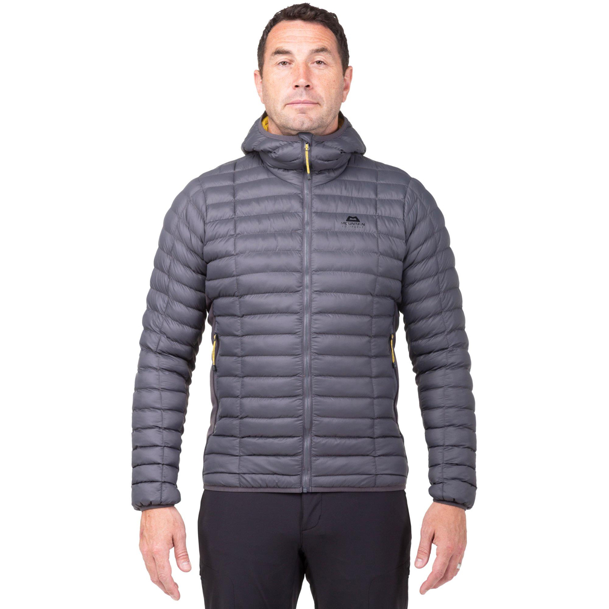 Mountain Equipment Men's Particle Hooded Jacket Anvil/Obsidian