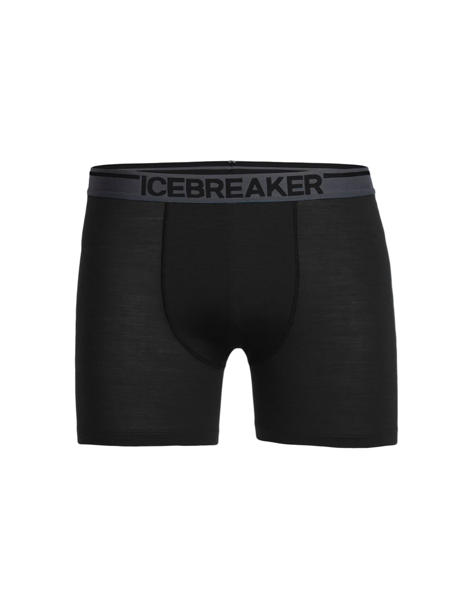 Icebreaker Men's Anatomica Boxers Black