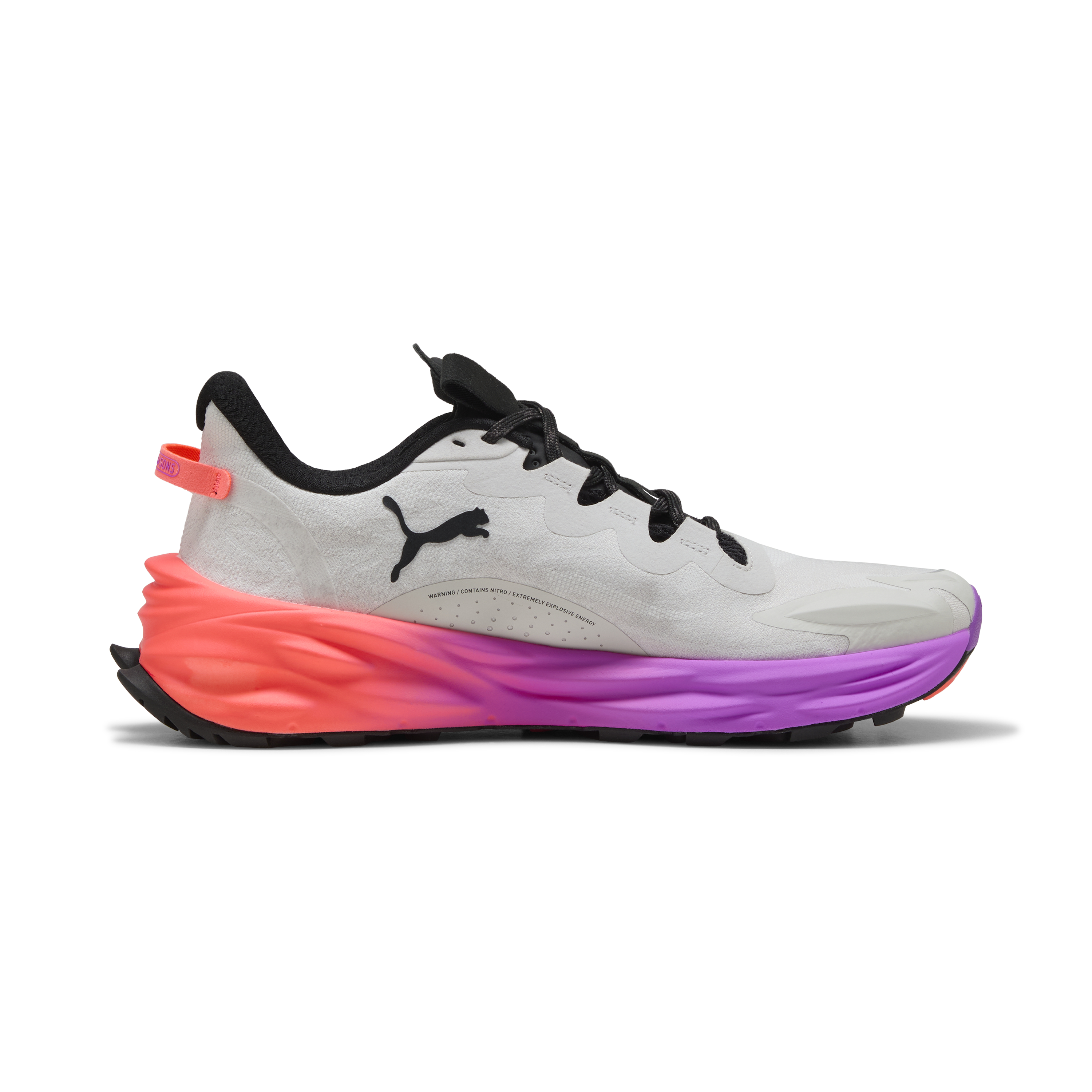 Puma Fast-Trac Nitro 3 Feather Gray-glowing Red-pure Magenta