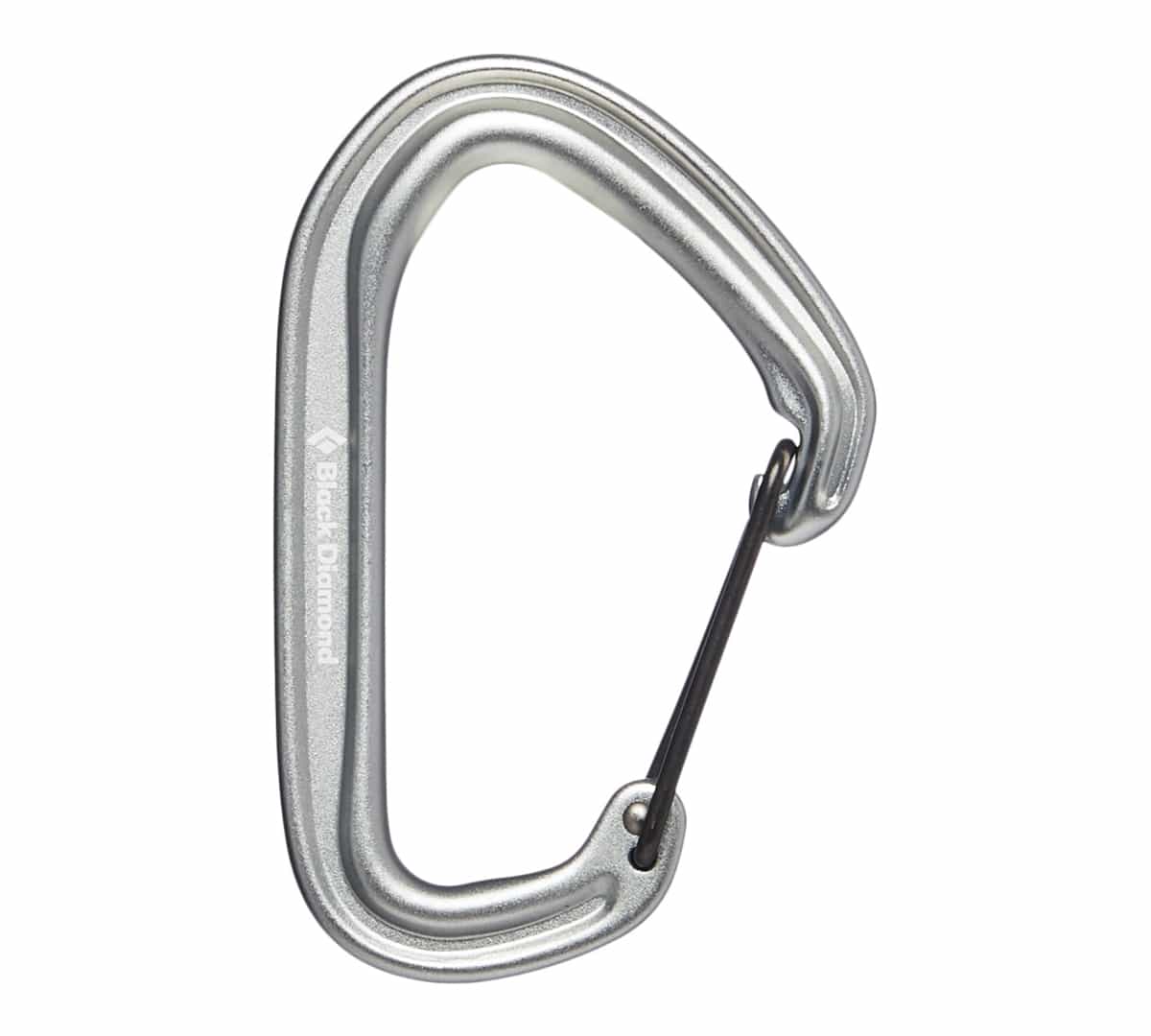 Black Diamond HotWire Carabiner Light Gray