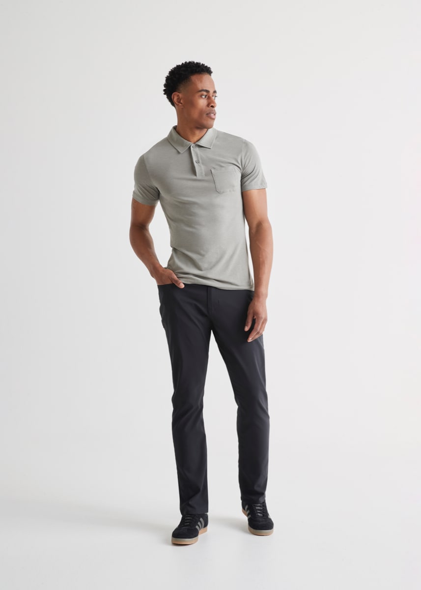 Duer Nustretch Slim 5-Pocket Black