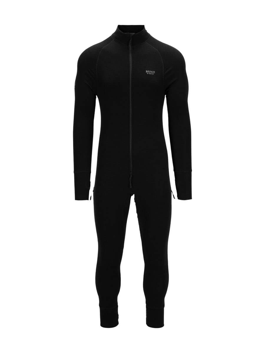 Brynje Unisex Arctic XC-Suit with Drop Seat Black