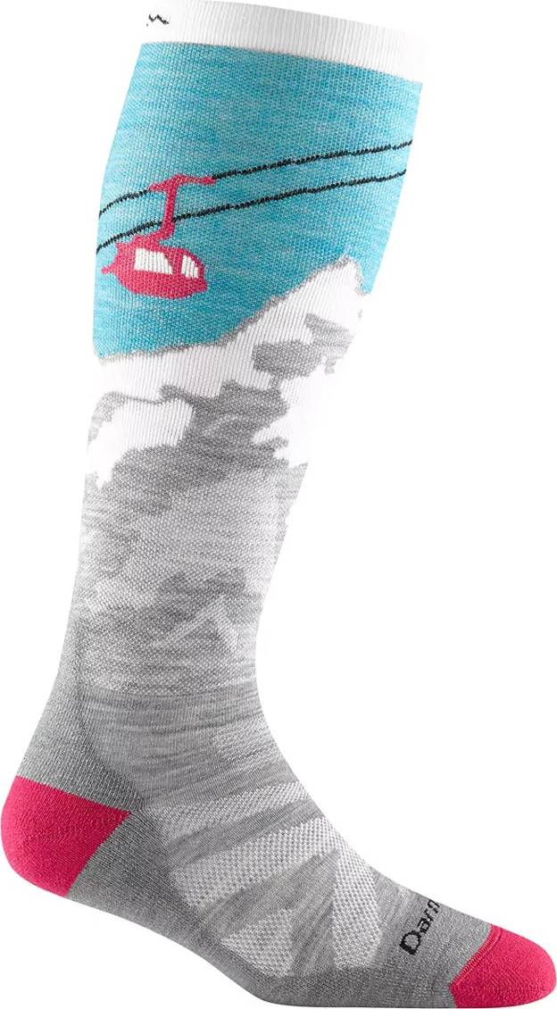 Darn Tough Yeti Cushion Aqua