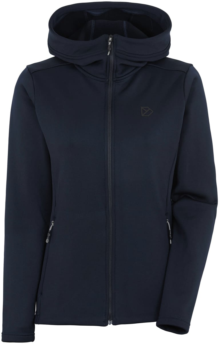 Didriksons Women's Anneli Full Zip 2 Dark Night Blue
