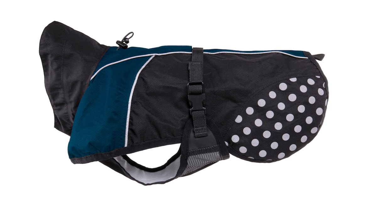 Non-stop Dogwear Beta Pro Raincoat Black/Blue