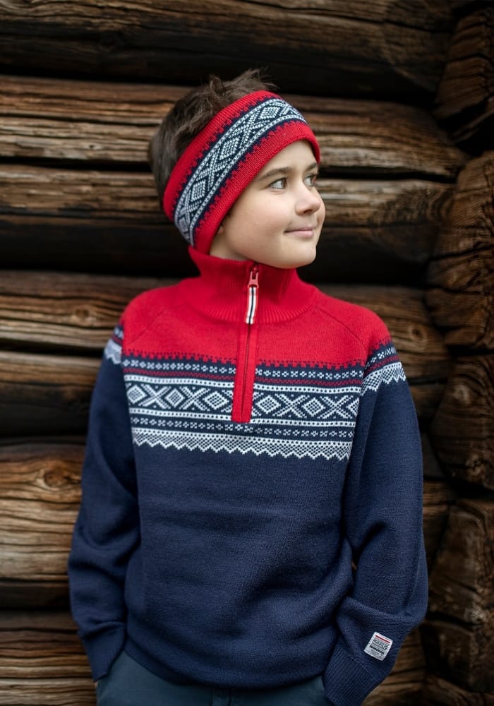 Marius Kids Kids & Junior Headband Wool Navy