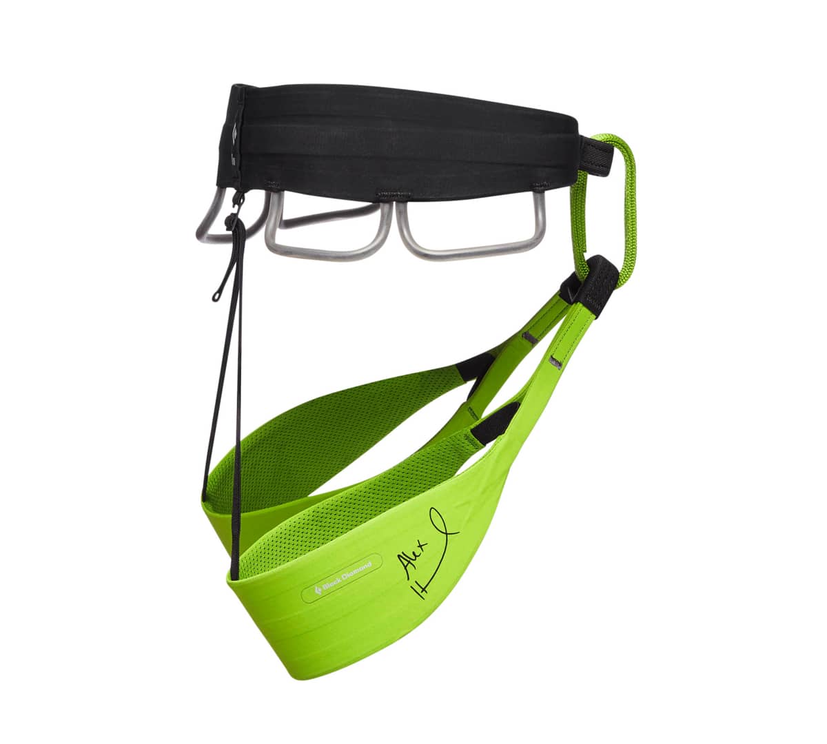 Black Diamond Solution Harness-Honnold Edtn Verde