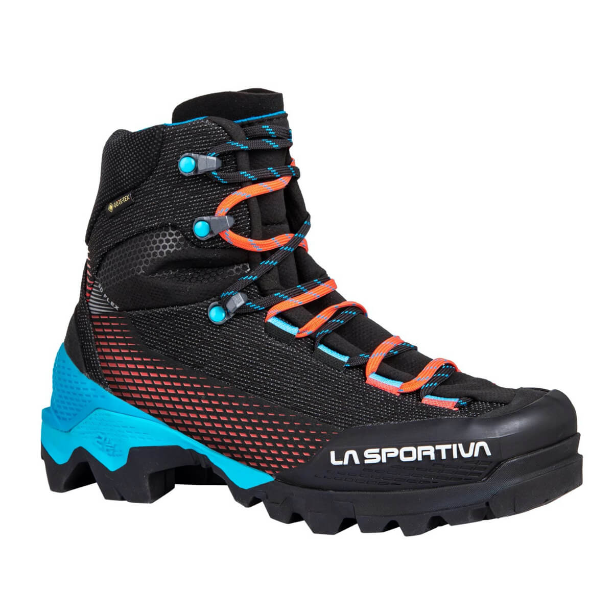 La Sportiva Aequilibrium ST GTX W's Fjellstøvel Black/Hibiscus