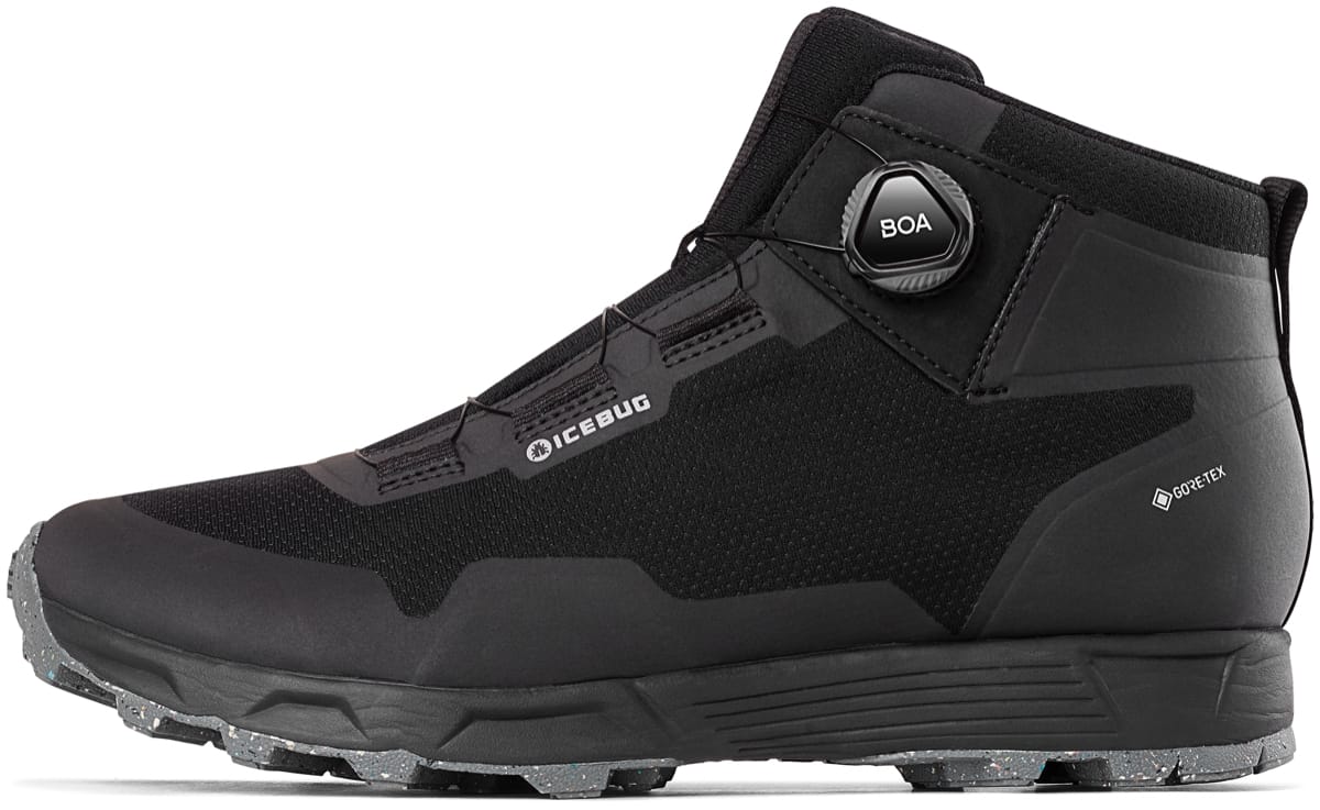 Icebug Men's Rover Mid RB9X Gore-Tex Black/Slategrey