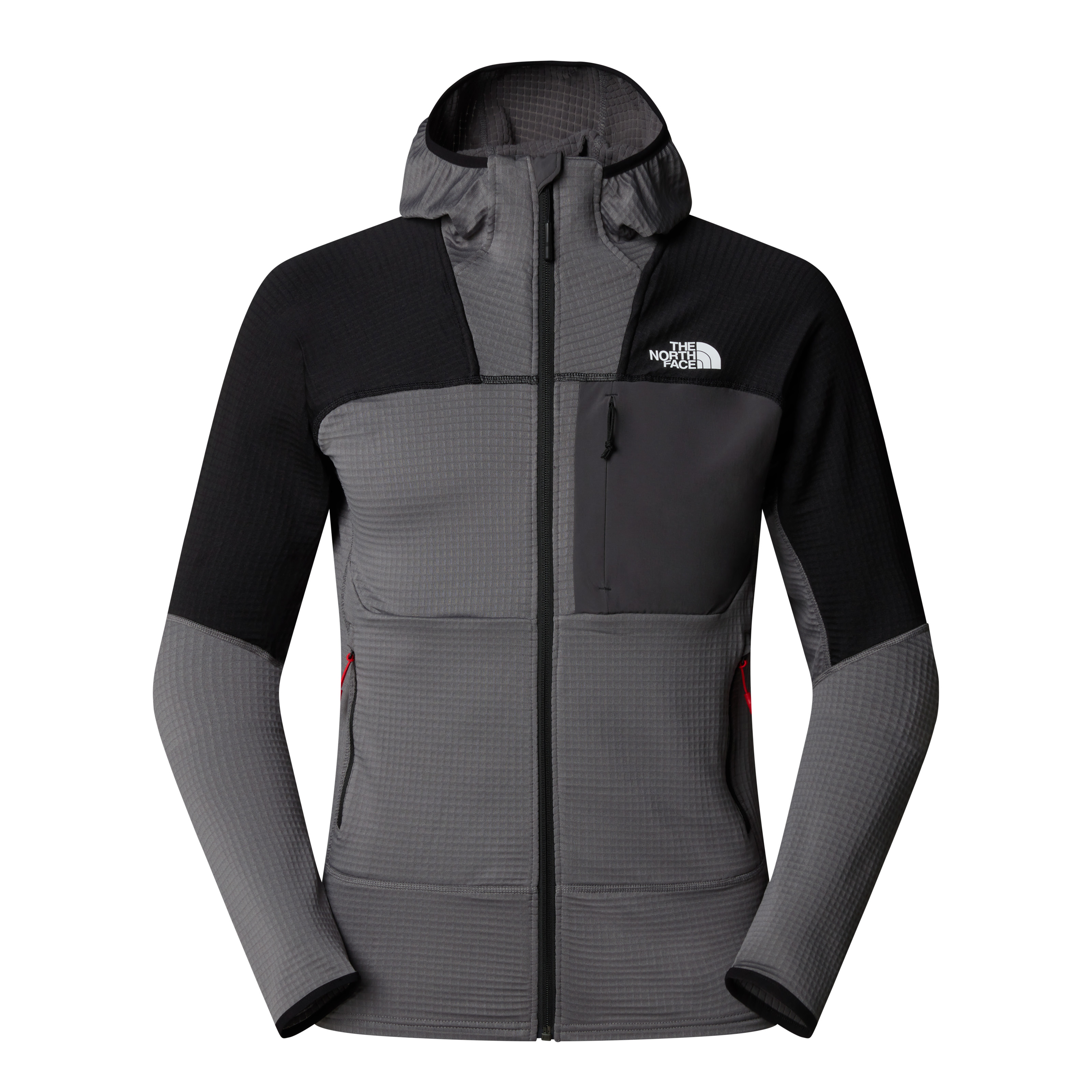 The North Face M Stormgap Powergrid Hoodie Smoked Pearl/Tnf Black