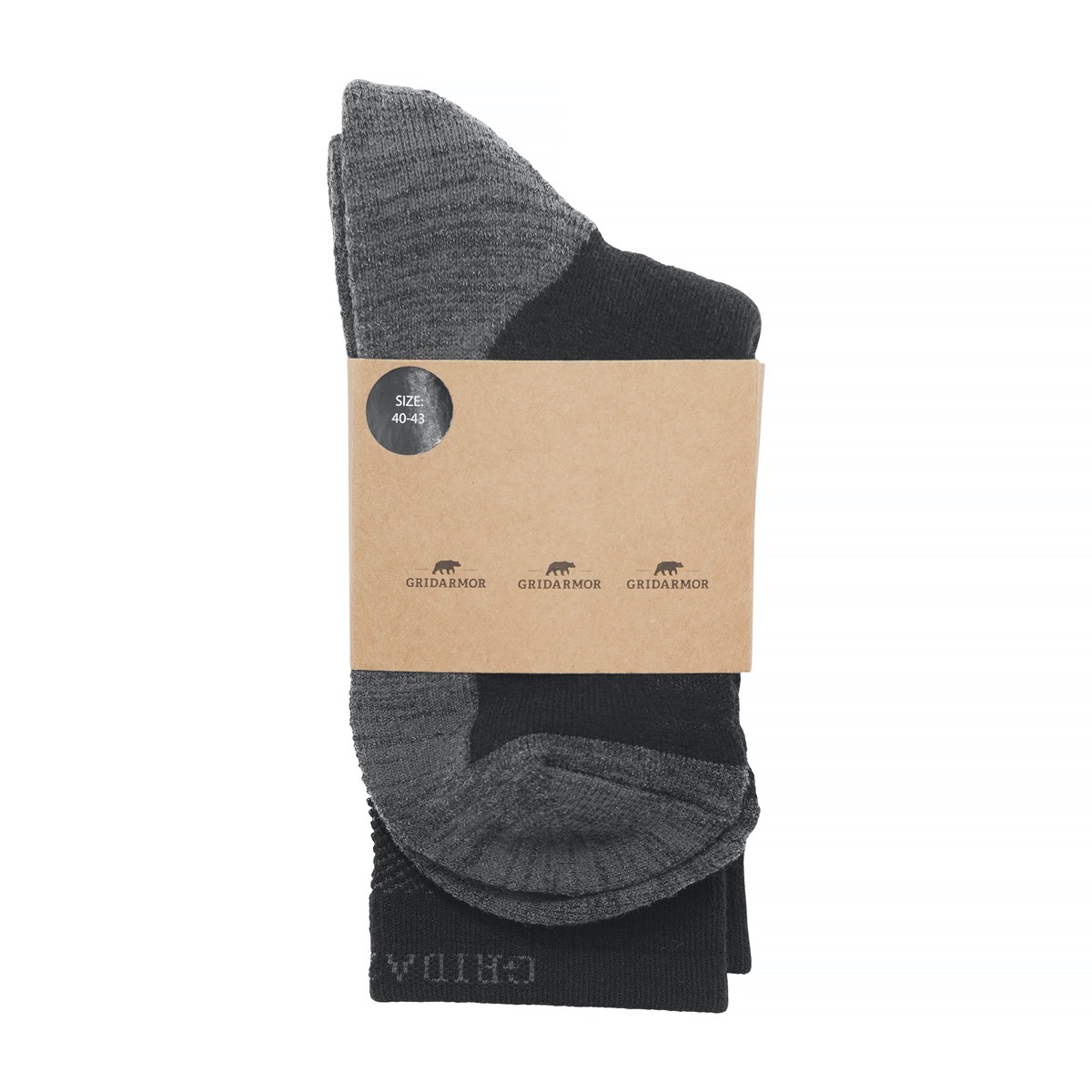 Gridarmor Merino Trekking Socks Dark Slate