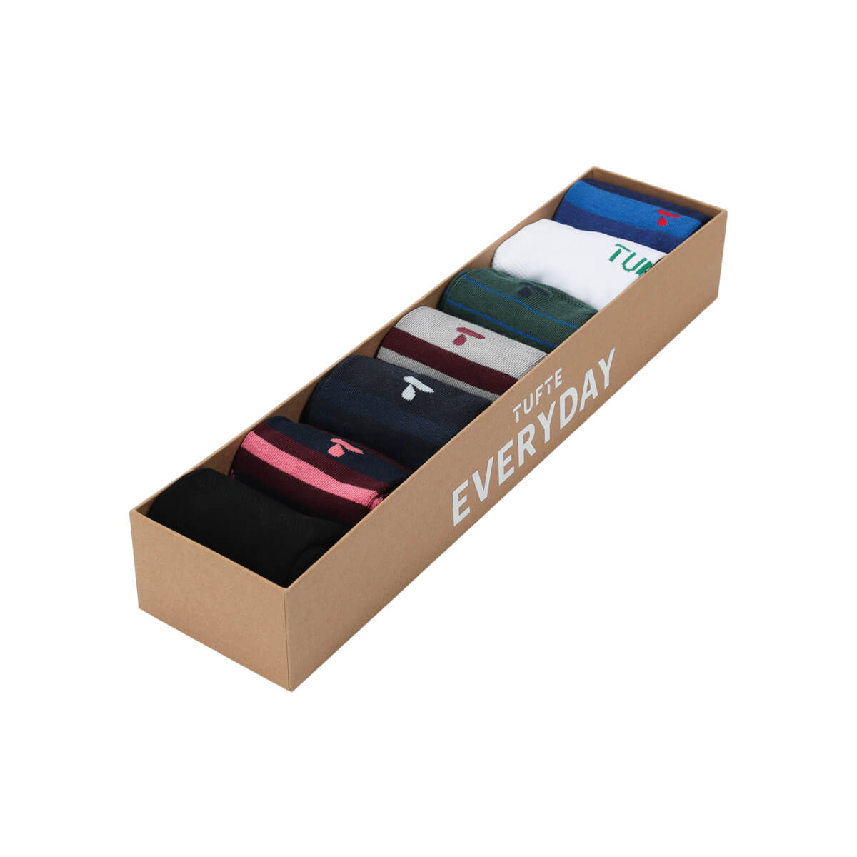 Tufte Wear Everyday 7-pk Assorted Colors