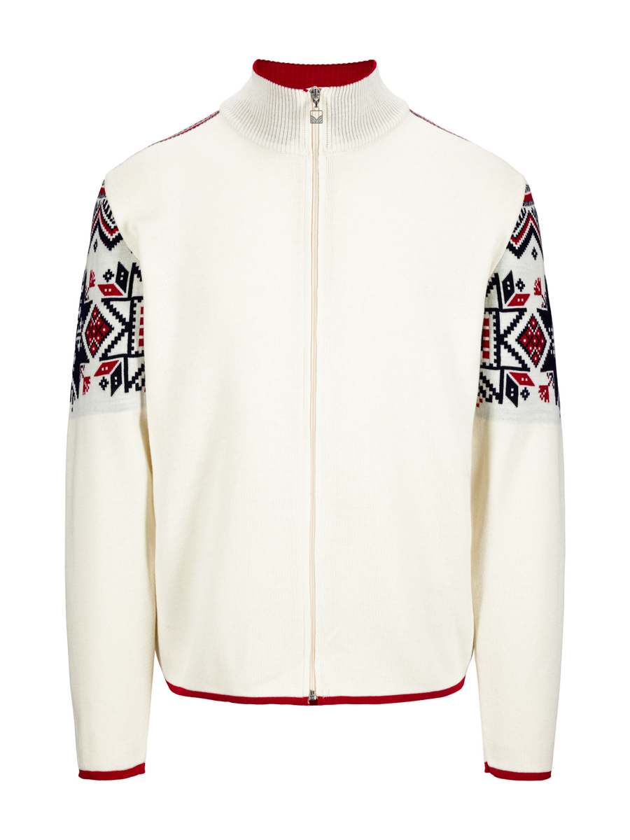 Dale of Norway Varberg Masculine Jacket Offwhite Marine Raspberry