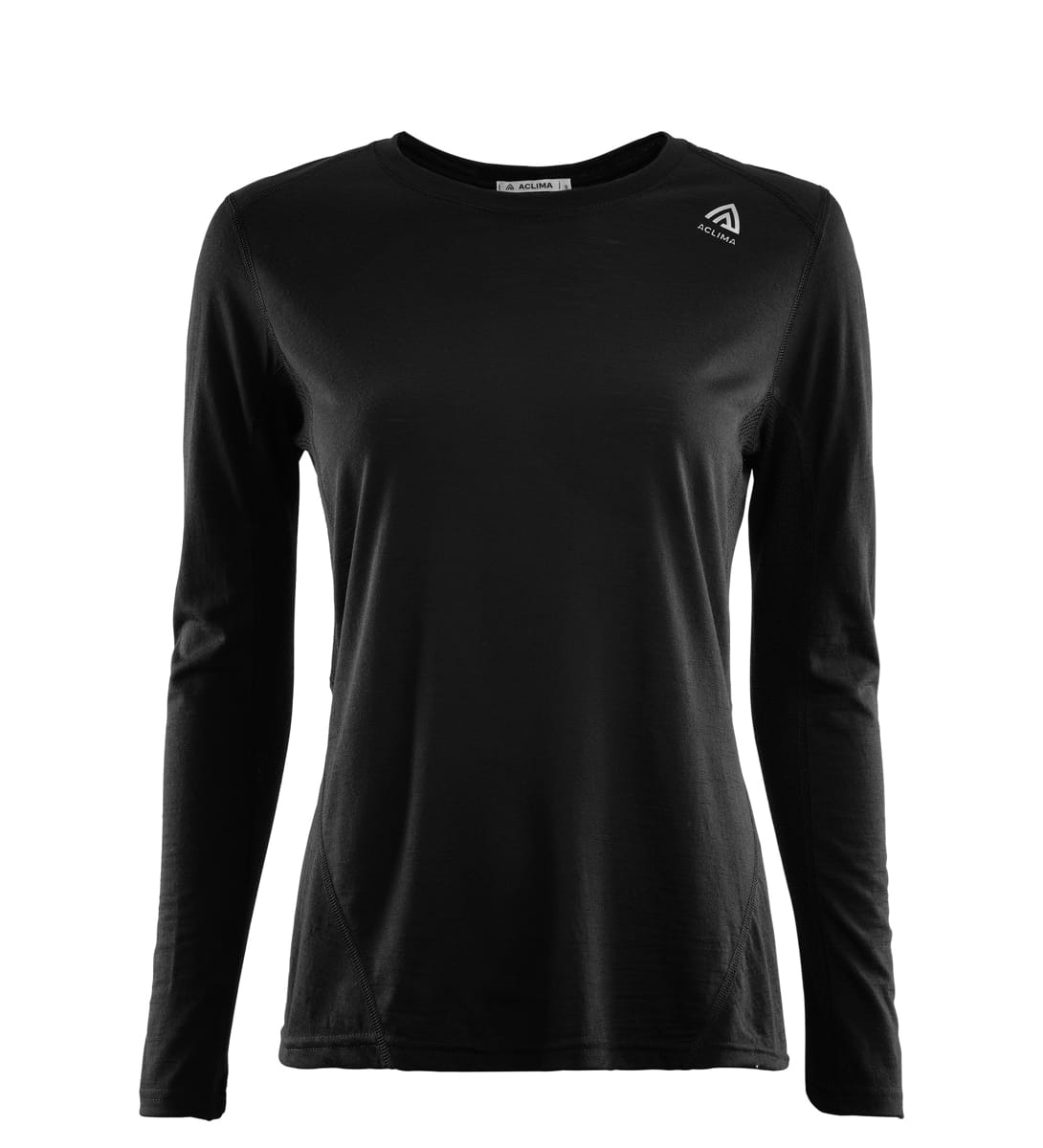 Aclima LightWool Sports Shirt Woman Jet Black