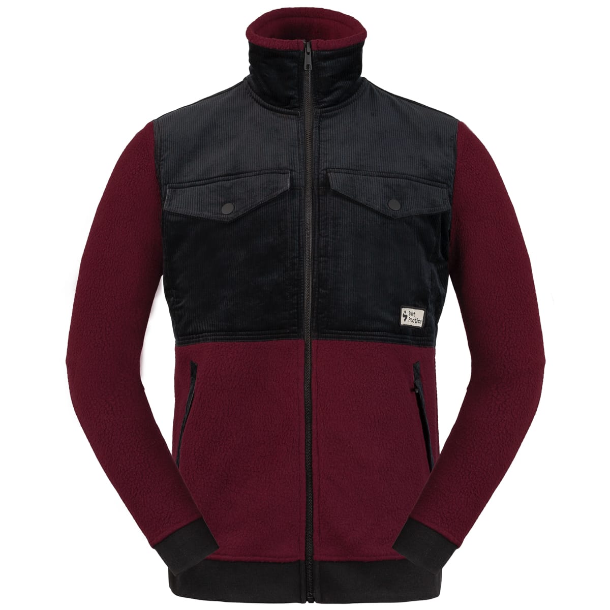 Sweet Protection Unisex Pile Fleece Jacket Red Wine