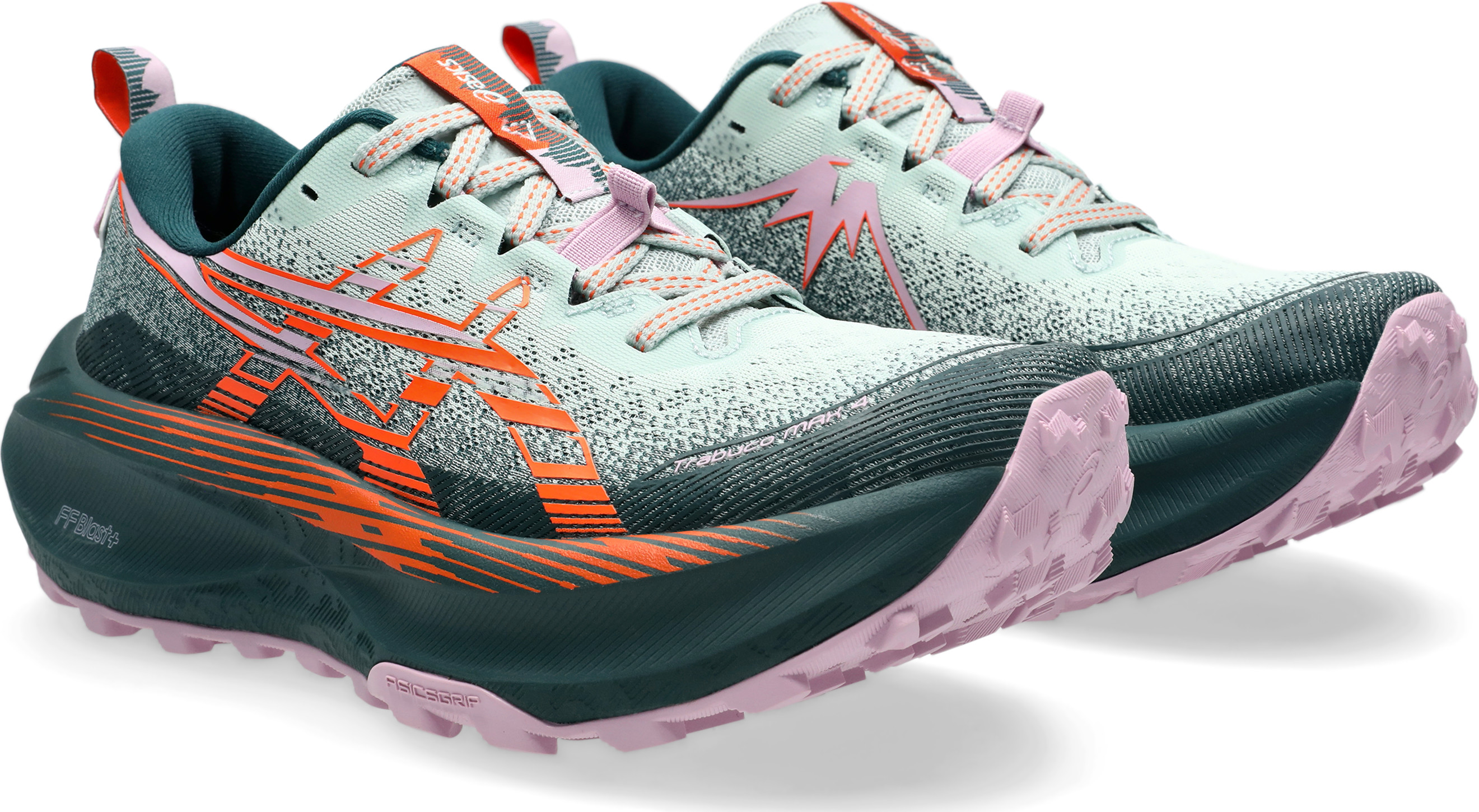 Asics Wms Trabuco Max 4 Cold Moss/nova Orange