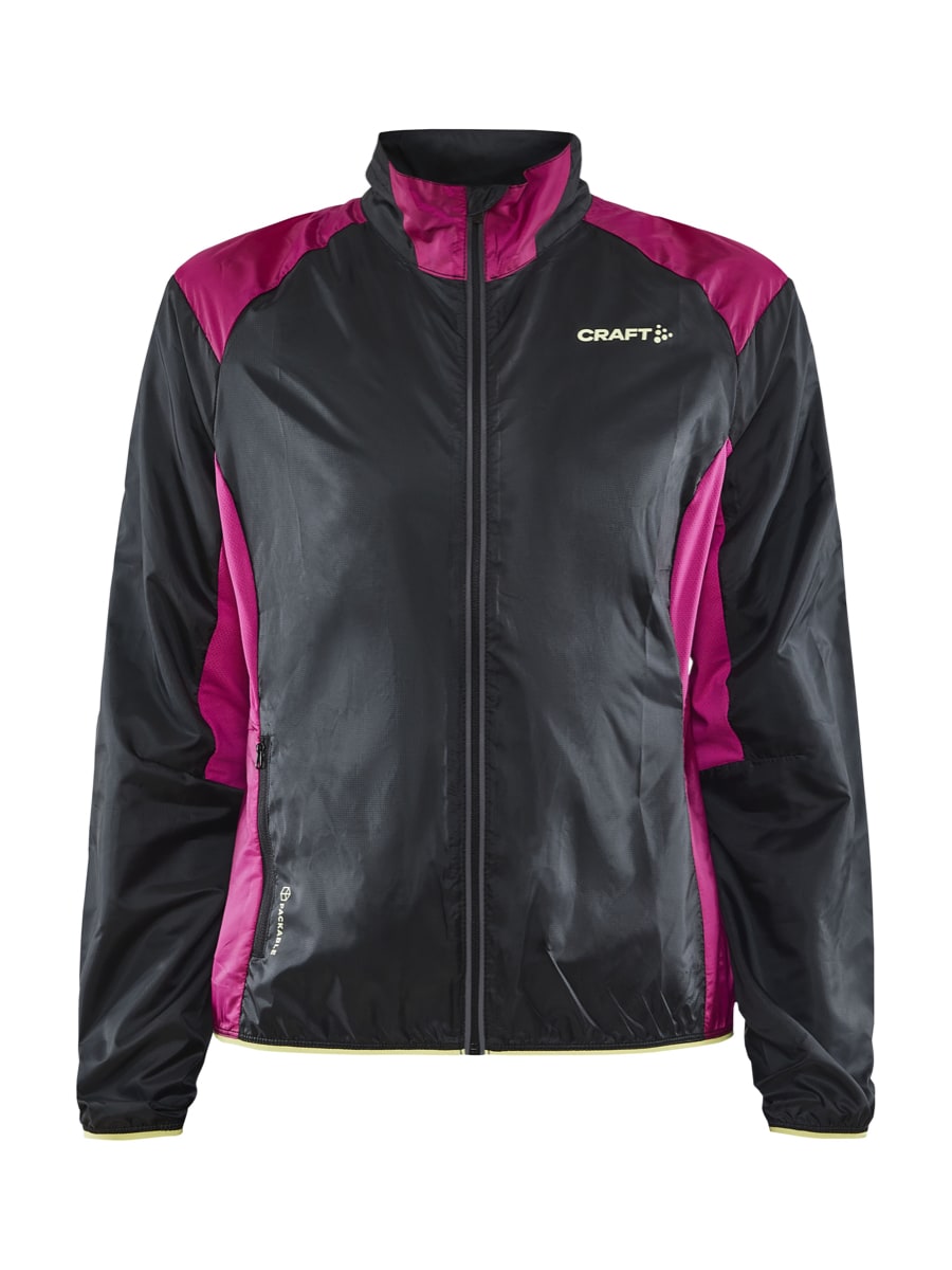 Craft Women's Pro Hypervent Jacket Black-Roxo