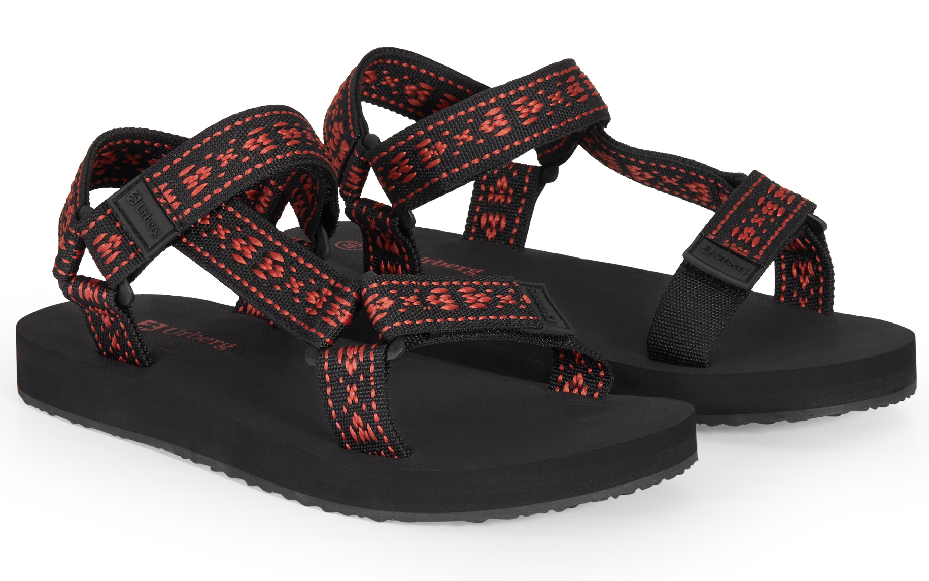 Urberg Women´S Sandal Black/Tandori Spice