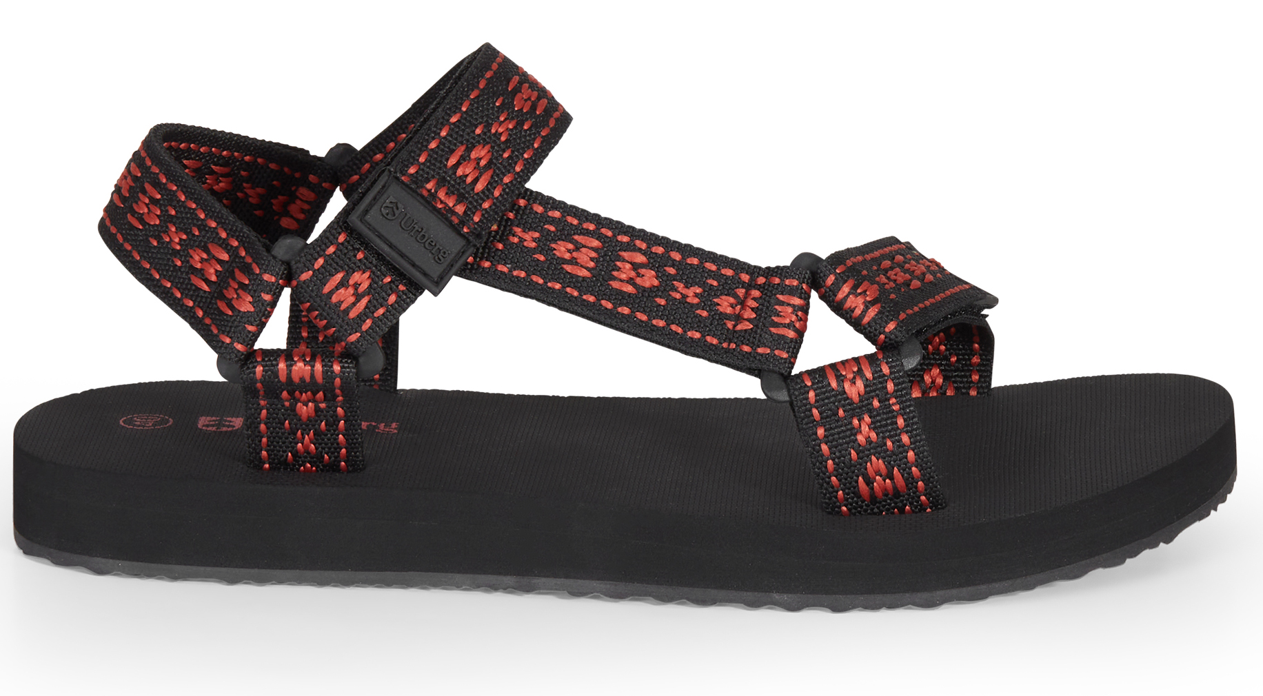 Urberg Women´S Sandal Black/Tandori Spice