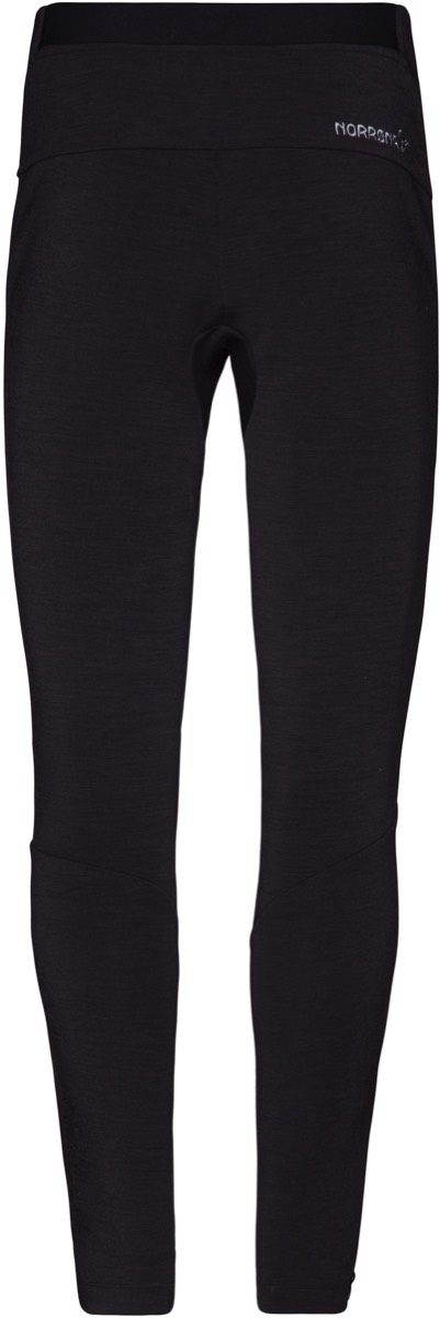 Norrøna Women's Trollveggen Warmwool2 Stretch Tights Caviar