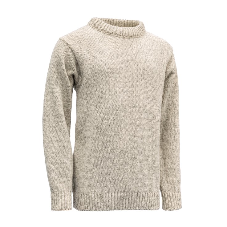 Devold Nansen Man Sweater Crew Neck Anthracite