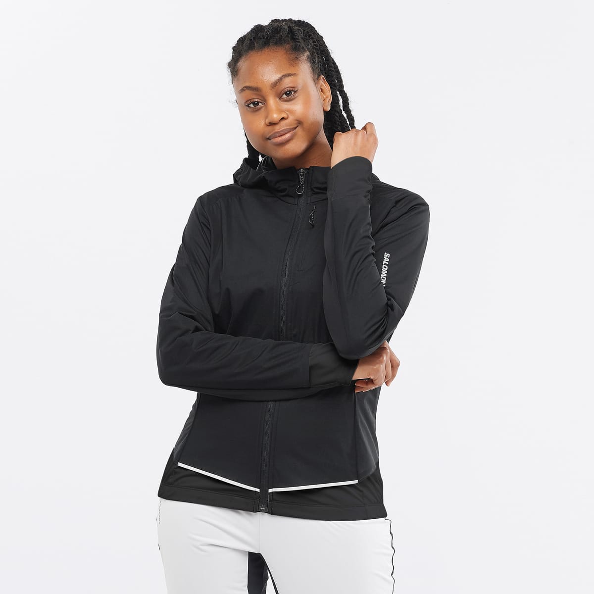 Salomon Women's Light Shell Jacket Deep Black
