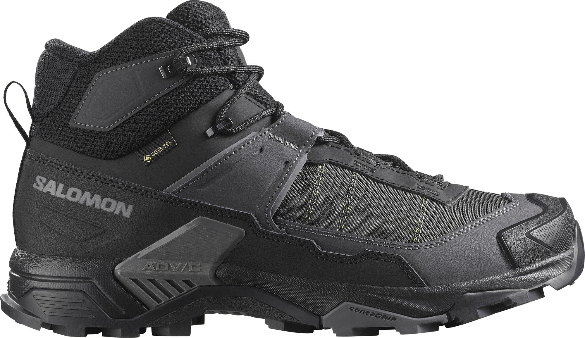 Salomon X Ultra 5 Mid Wide Gore-Tex Black/asphalt/castlerock