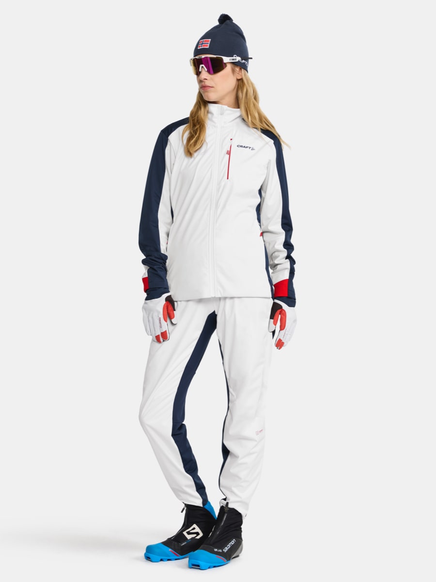 Craft Nor Adv Nordic Training Jacket 2 W White/Blaze