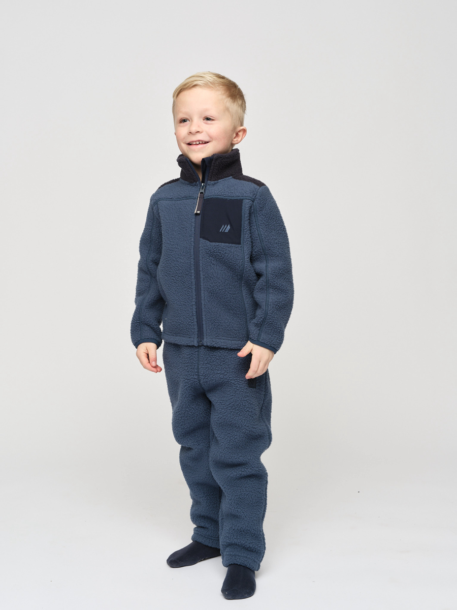 Skogstad K Tuva Pilefleece Jakke Dark Denim