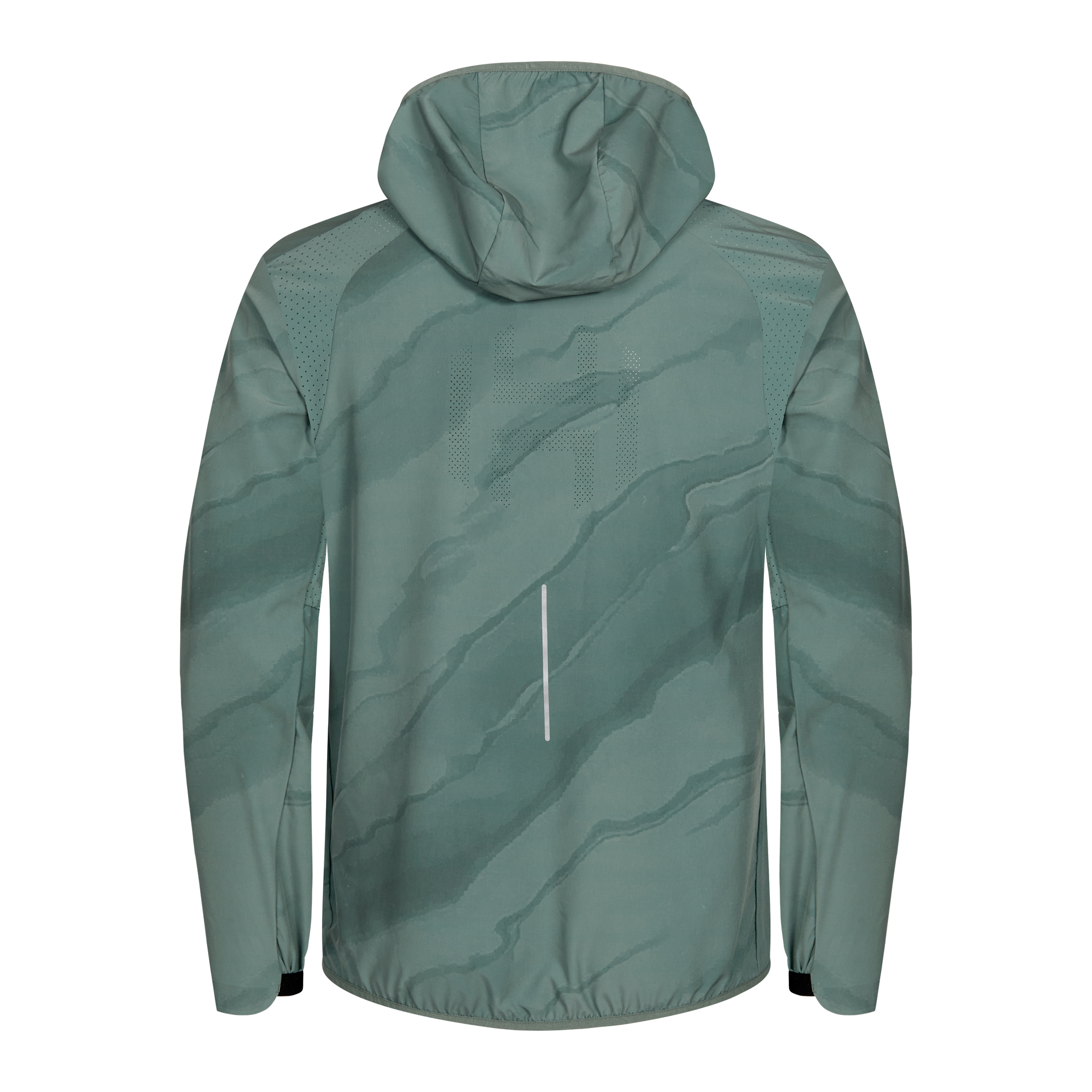 Hellner Men's Aras Running Jacket Laurel Wreath Aop