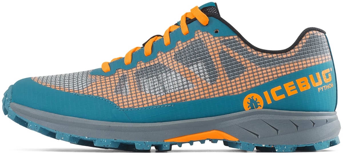 Icebug Men's Pytho 6 Rb9x Petroleum/Orange