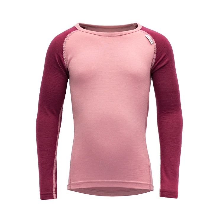 Devold Breeze Merino Shirt Kid Foxglove