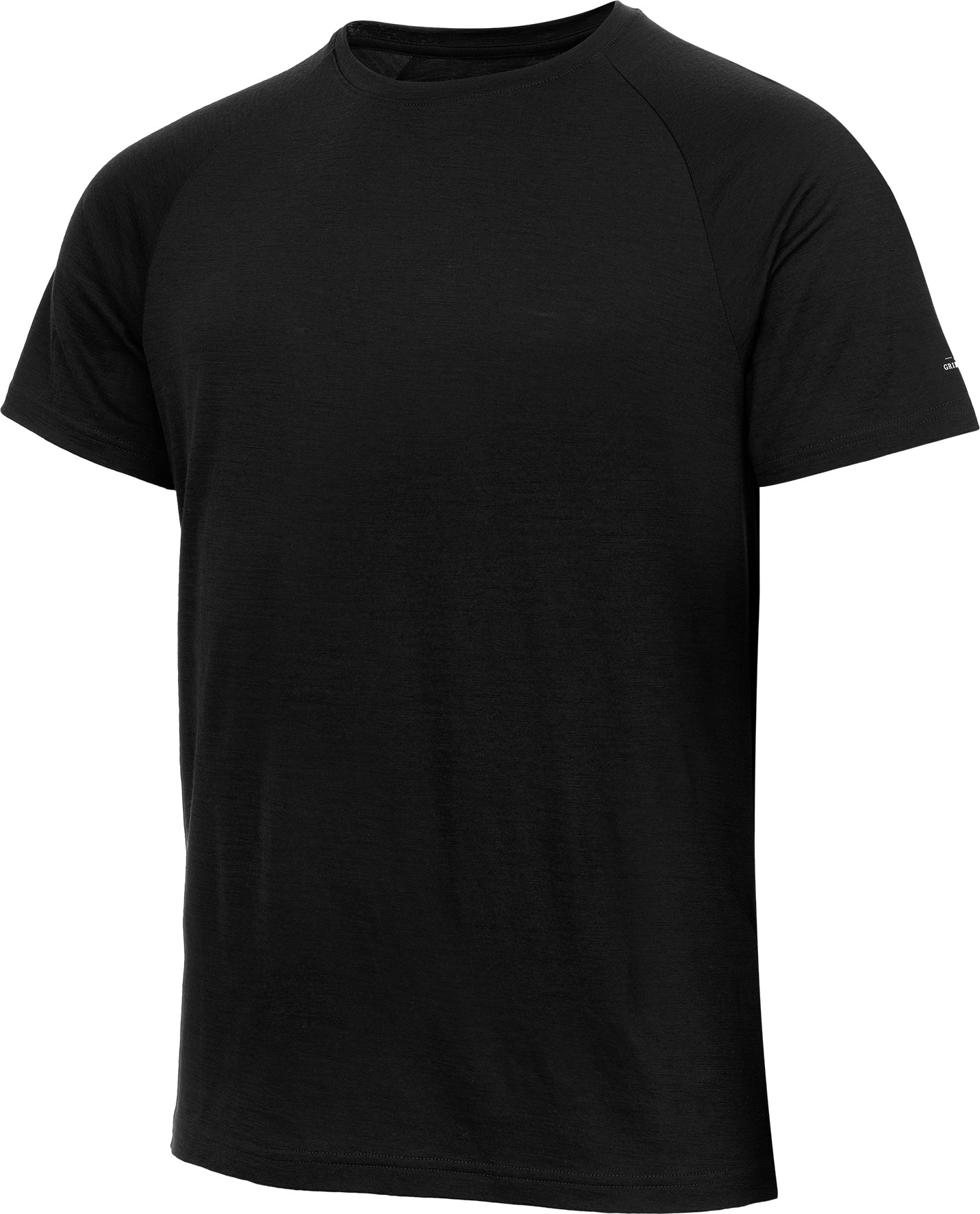 Gridarmor Men's Thin Merino Tee Black Beauty