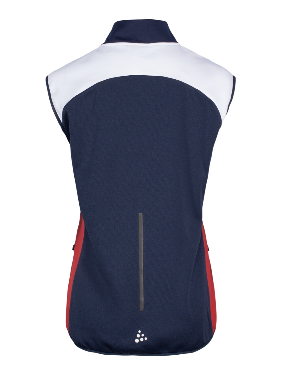 Craft NOR Adv Craft Nordic Ski Club Vest W Blaze-White