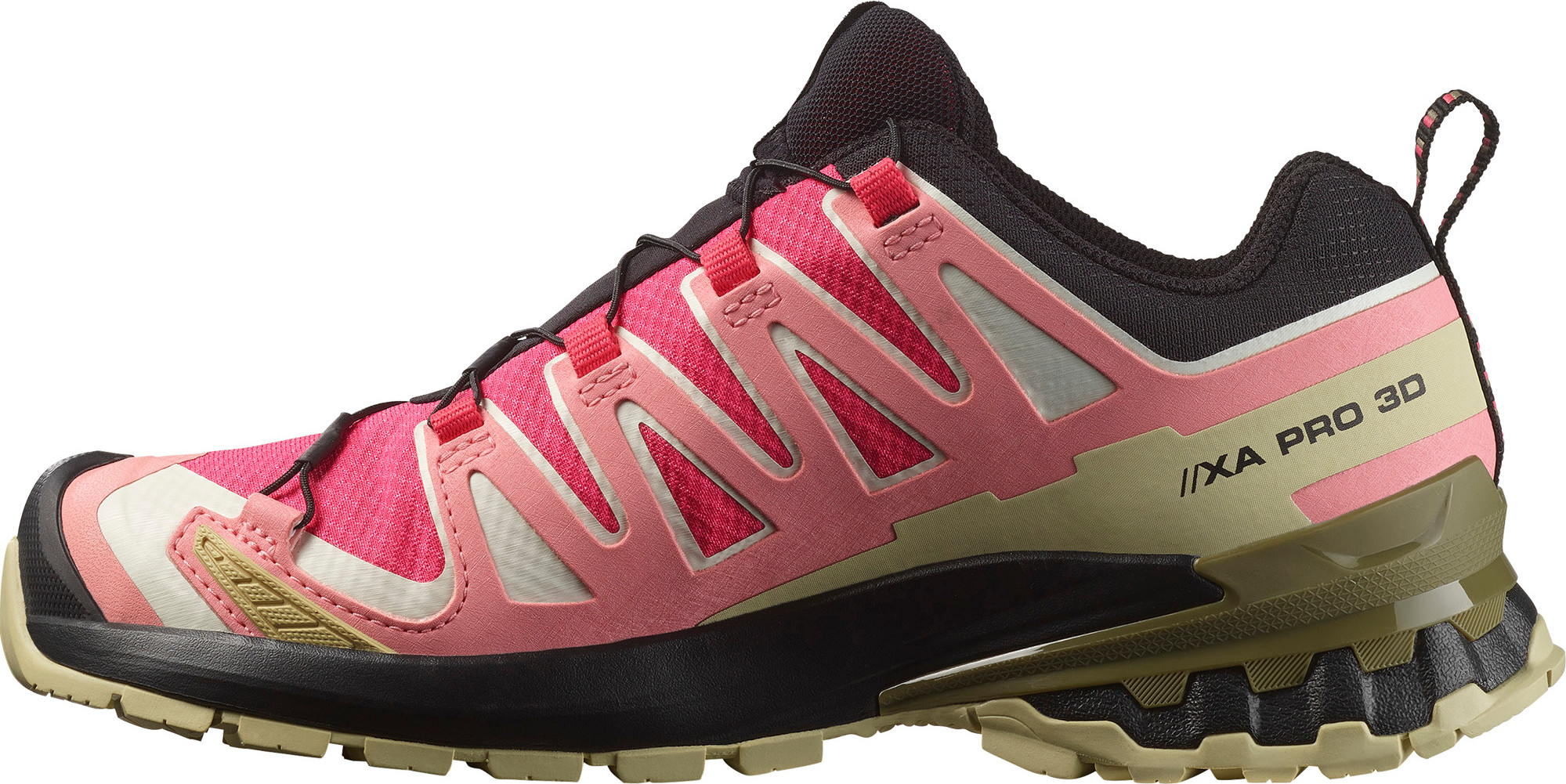 Salomon Women's XA Pro 3D V9 GORE-TEX Rouge Red/vanilla Ice/martini Olive