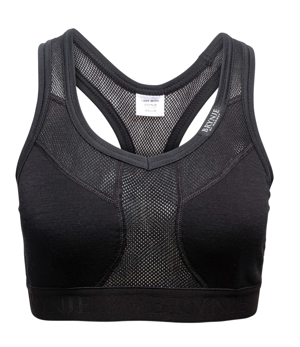 Brynje Women's Wool Sports Top Black