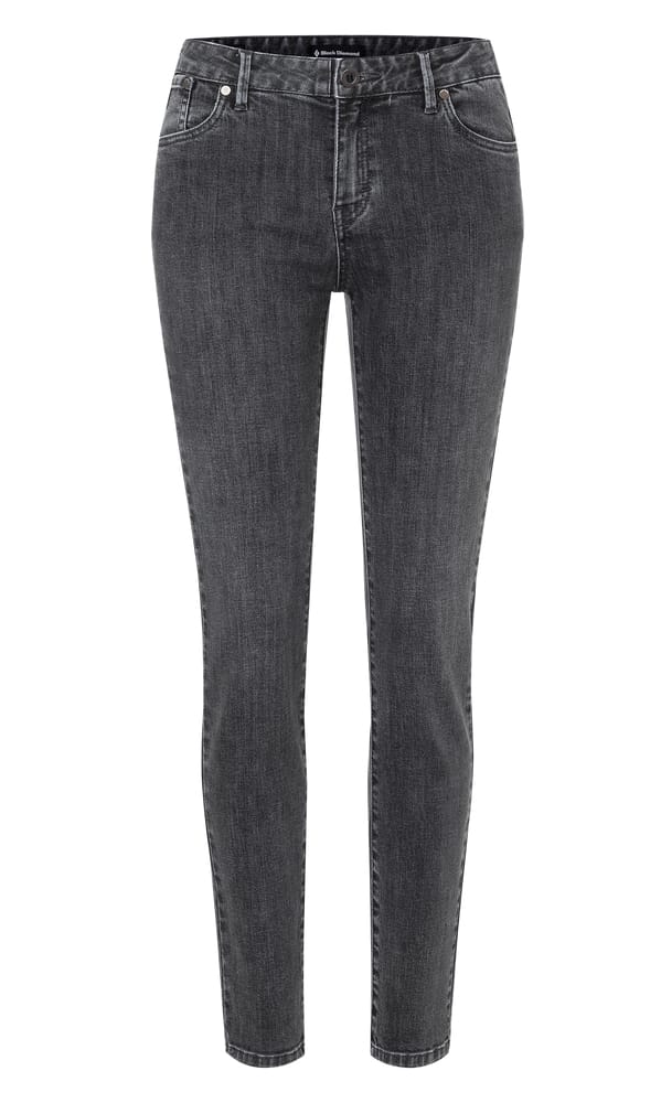Black Diamond W Crag Denim Pants Gray