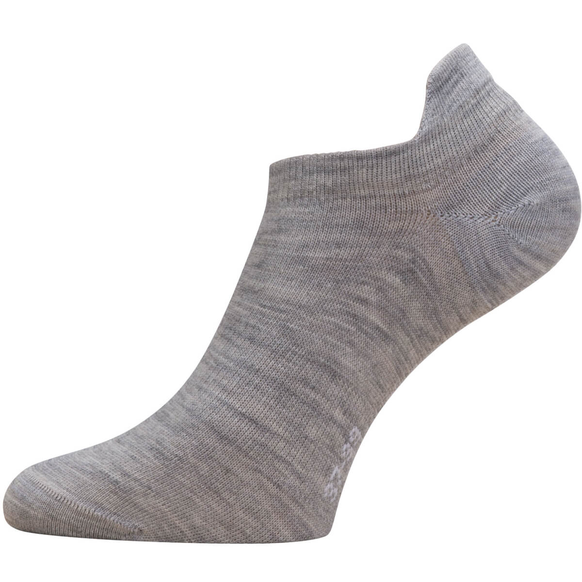 Ulvang Everyday No Show Sock 2-Pack Grey Melange