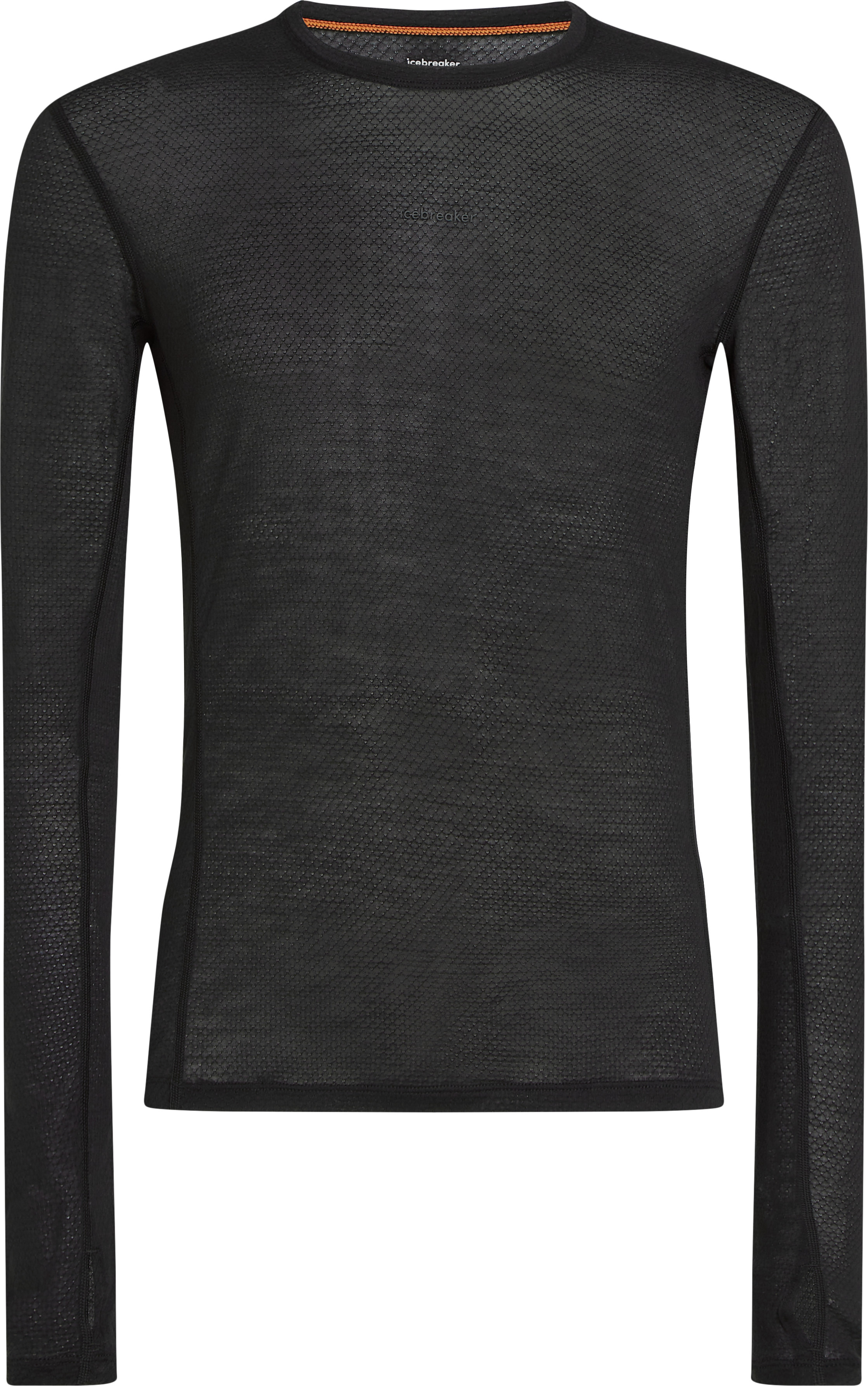 Icebreaker M Mer 75 Cool-Lite Featherlight Ls Crewe Black