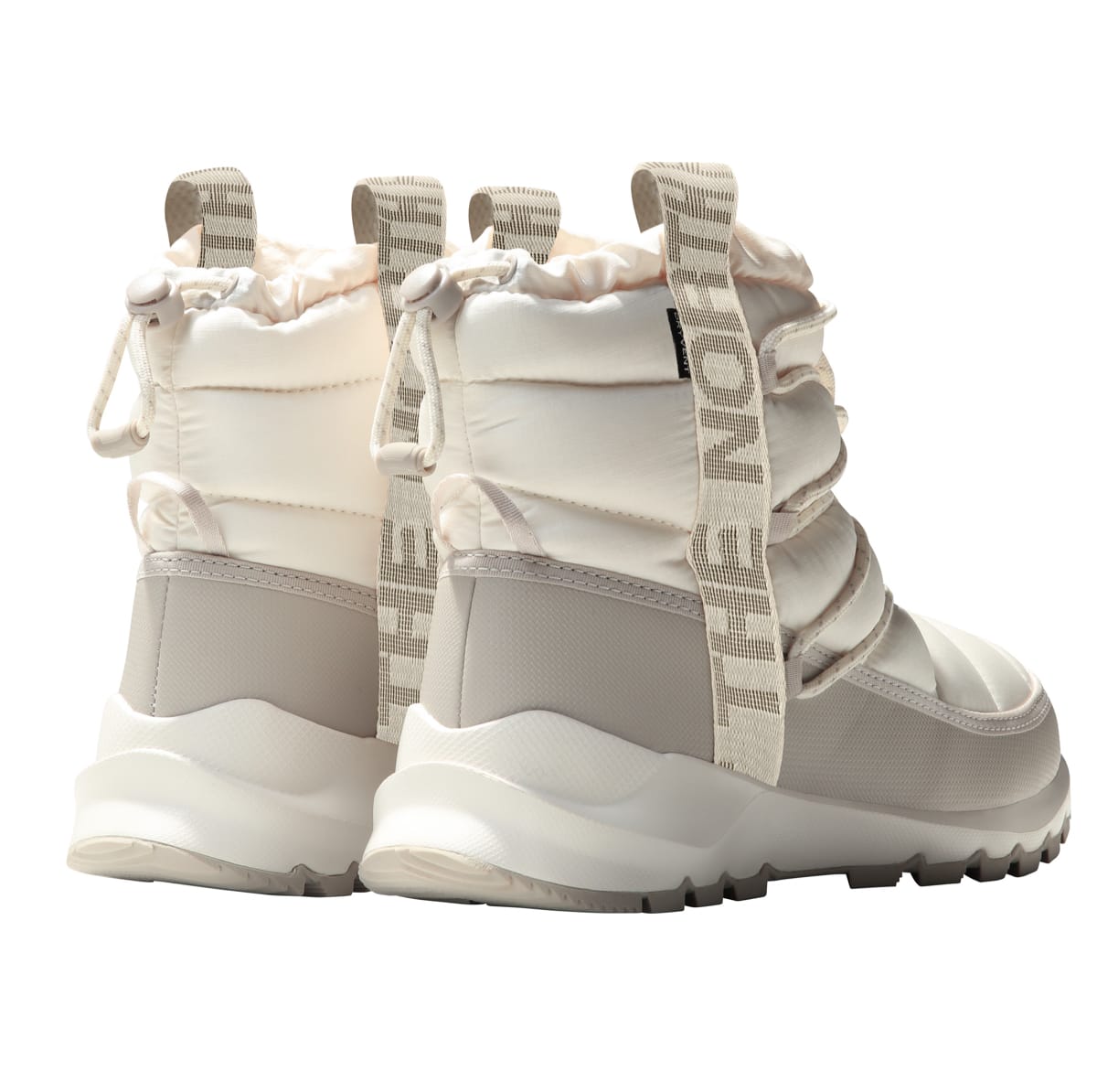 The North Face Women's Thermoball Lace Up Waterproof Gardenia White/Silver Grey