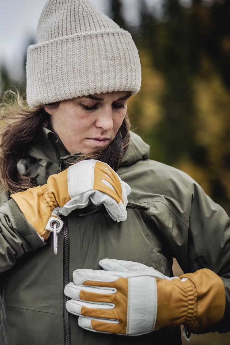 Hestra Fält Guide Glove Natural Yellow/Offwhite