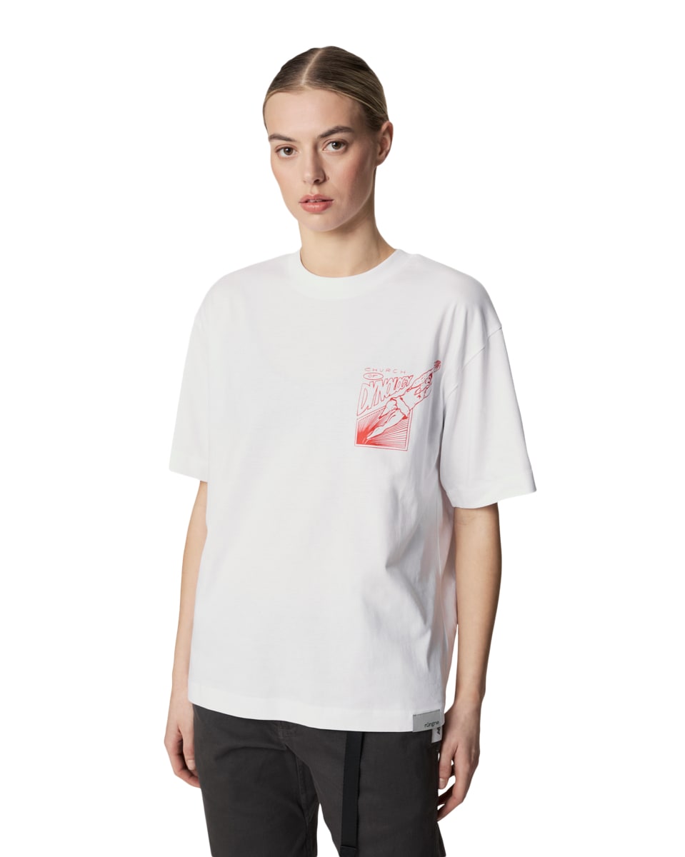 Rúngne Church Of Dynology Tee White