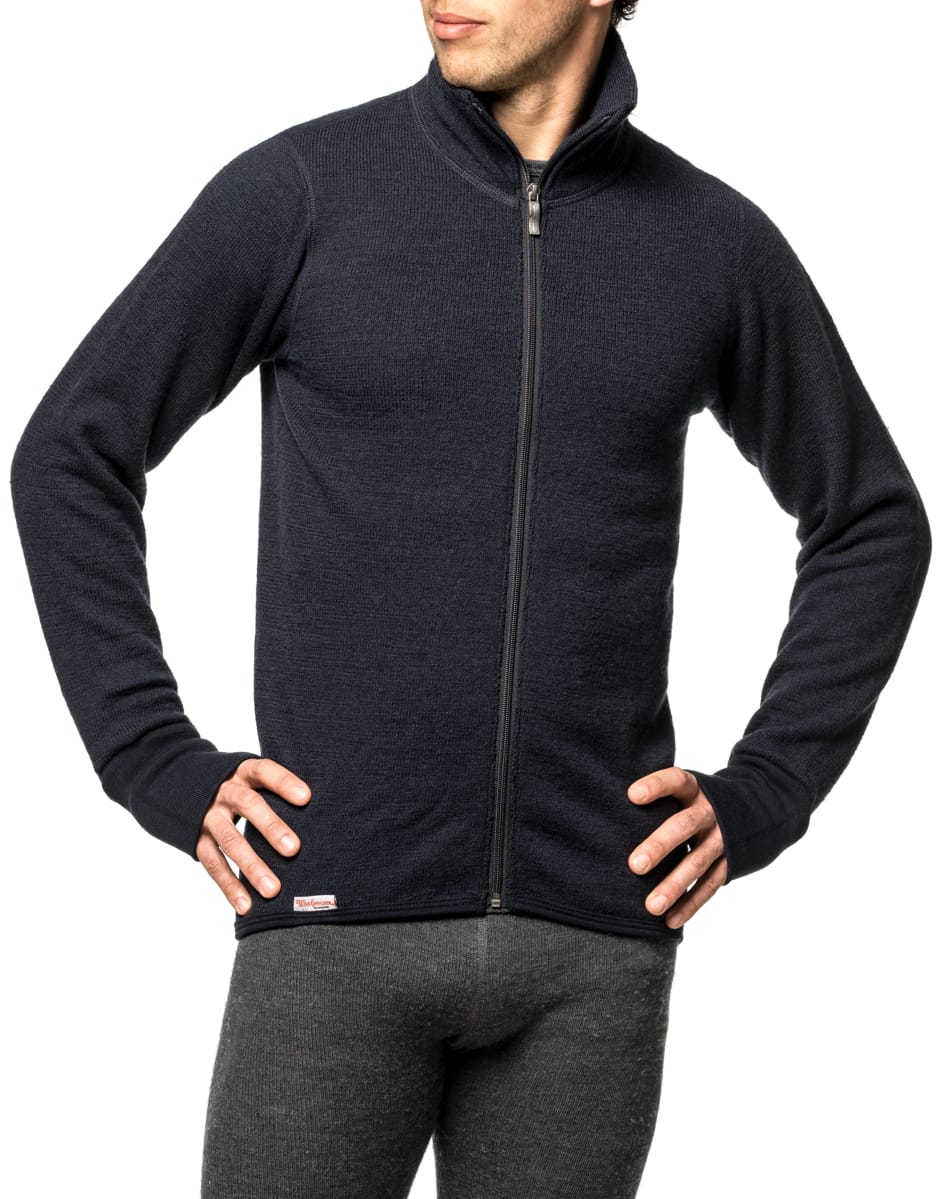 Woolpower Full Zip Jacket 600 Black