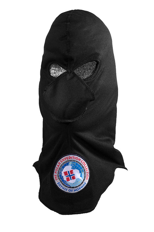 Brynje Men's Arctic Balaclava With Opening Black