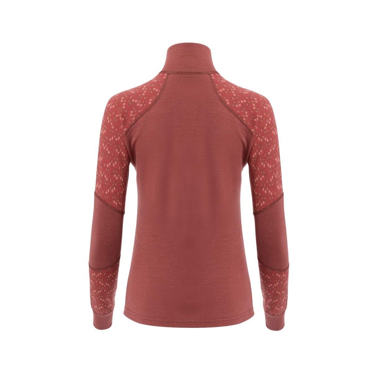 Aclima Women's DesignWool Glitre Mockneck Glitre Rød