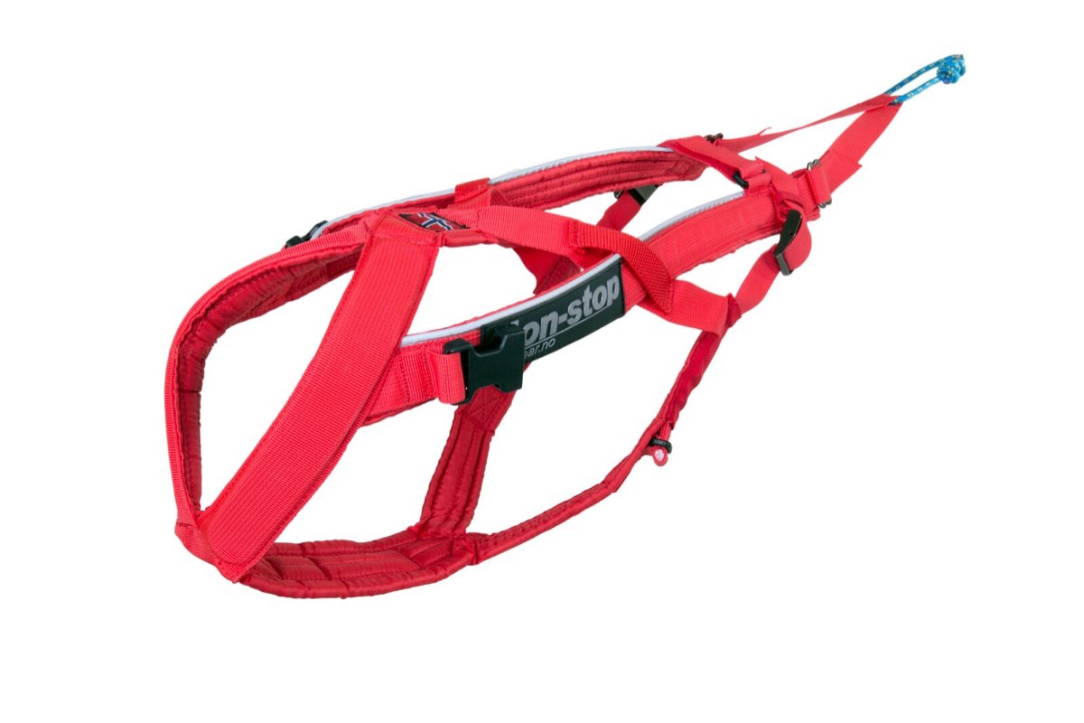 Non-stop Dogwear Combined Harness Red