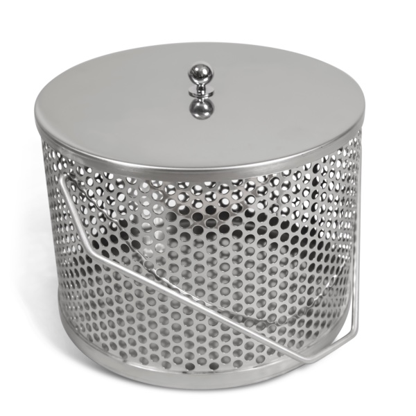 Espegard Popcorngryte i rustfritt stål Stainless Steel