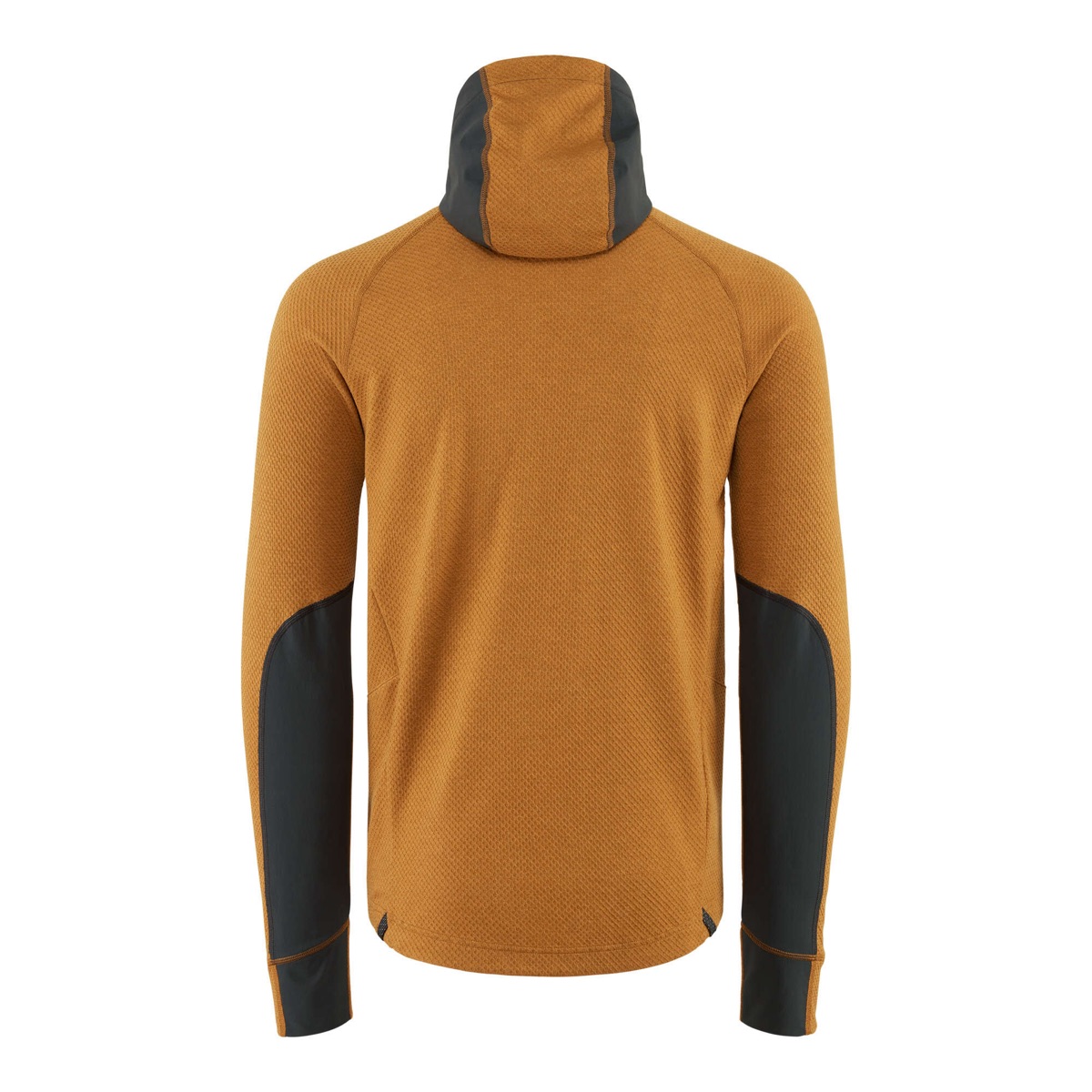 Klättermusen Men's Hugin Zip Hoodie Mustard/Raven